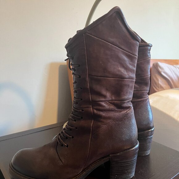 AS98 Jasper Boots - GREAT Condition, size 38, plum - Picture 2 of 5